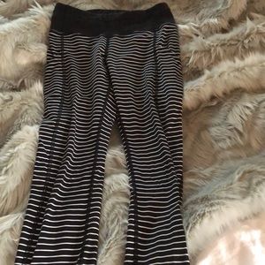 Lululemon full length striped leggings